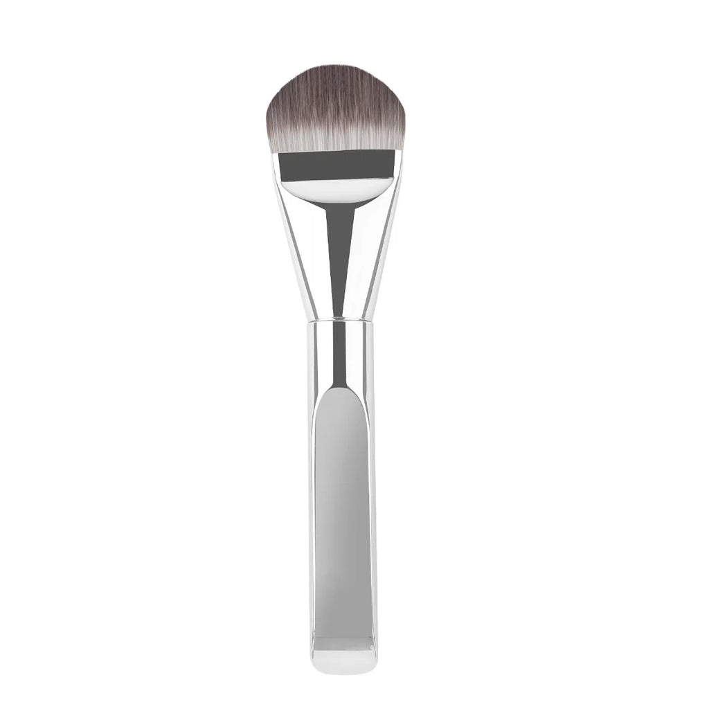 Ultra Thin Foundation Brush – Synthetic, Streak-Free Coverage Foundation Makeup Brush QXL Silver