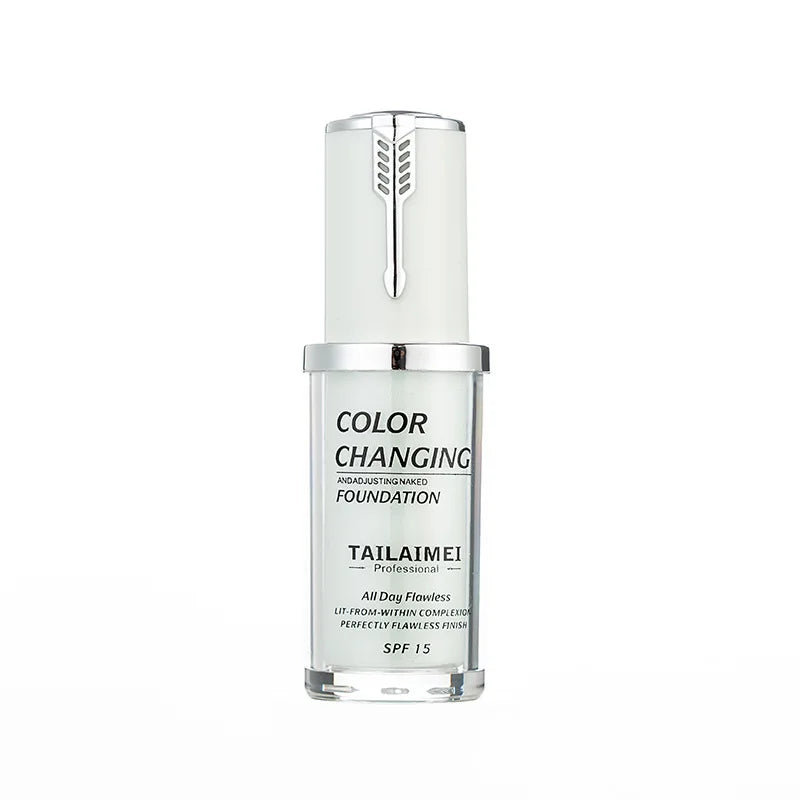 TLM Color Changing Foundation – Full Coverage Concealer Liquid Foundation QXL GREEN