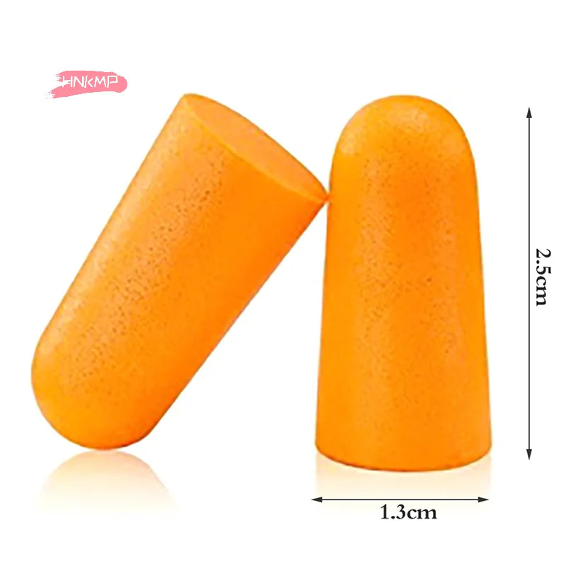 20-Pack Soft Foam Earplugs | Sleep, Travel & Noise Reduction Foam Earplugs QXL