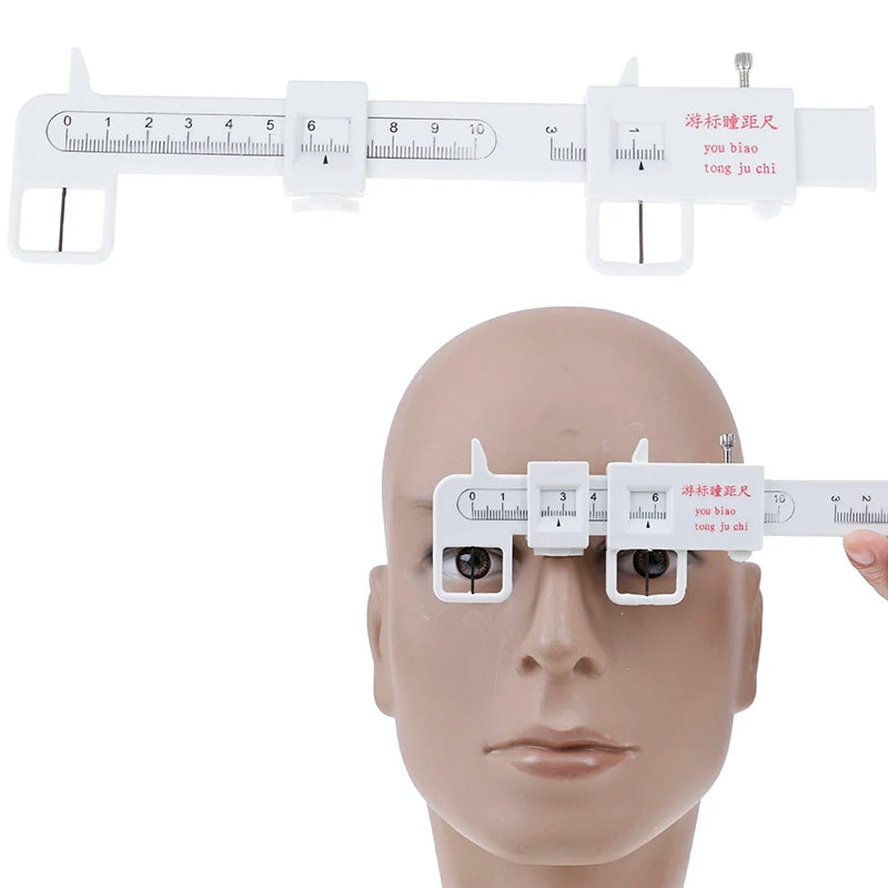 PD Ruler Pupil Distance Measuring Tool | 0–100mm Optical PD Measuring Ruler QXL
