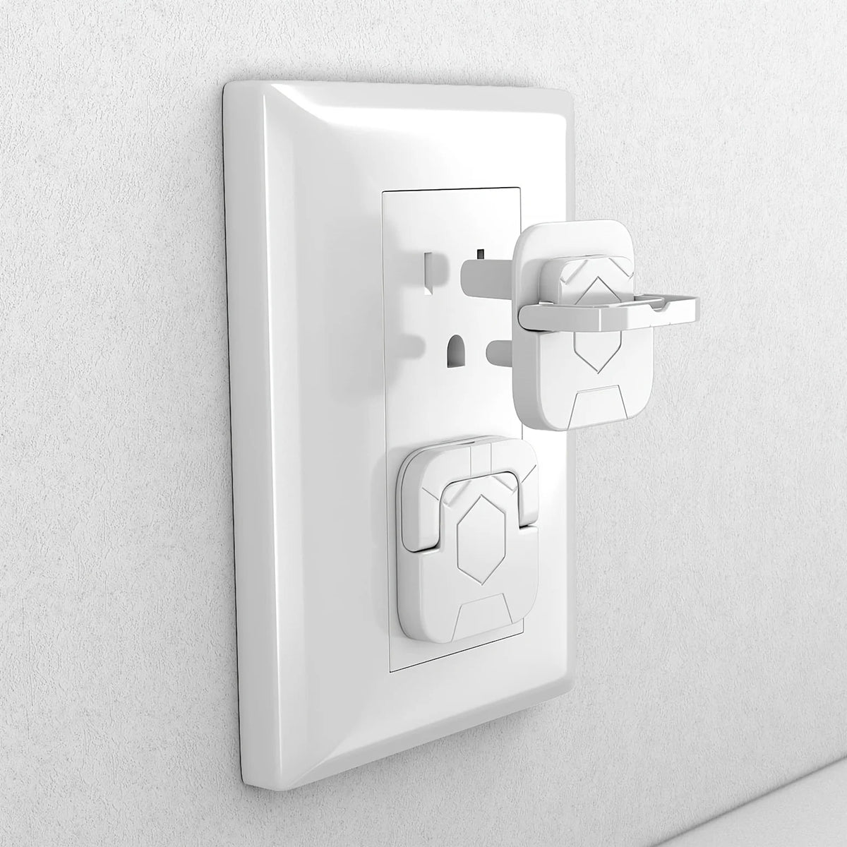 10-Pack Baby Outlet Plug Covers | US 3-Prong Socket Guards Baby Safety Covers QXL B93 10 Pcs