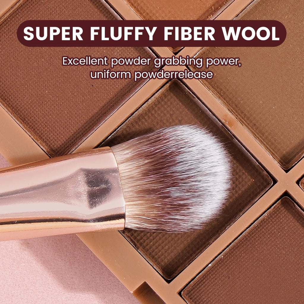 MAANGE 5-Pc Double-Ended Eye Makeup Brush Set – Soft Synthetic Eye Makeup Brush Set QXL