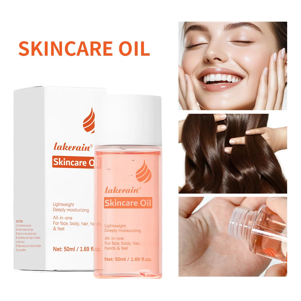 Lakerain Bio Skincare Oil – Vitamin A & E Face, Body & Hair Moisturizing Body Oil QXL 1pc