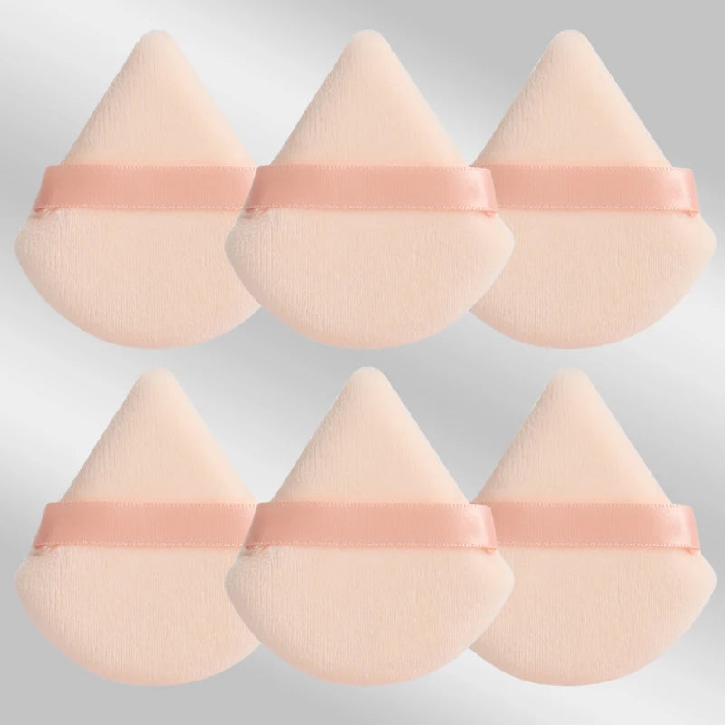 6-Pack Triangular Makeup Sponge Puffs | Soft Blending Set Makeup Sponge Puffs QXL 18