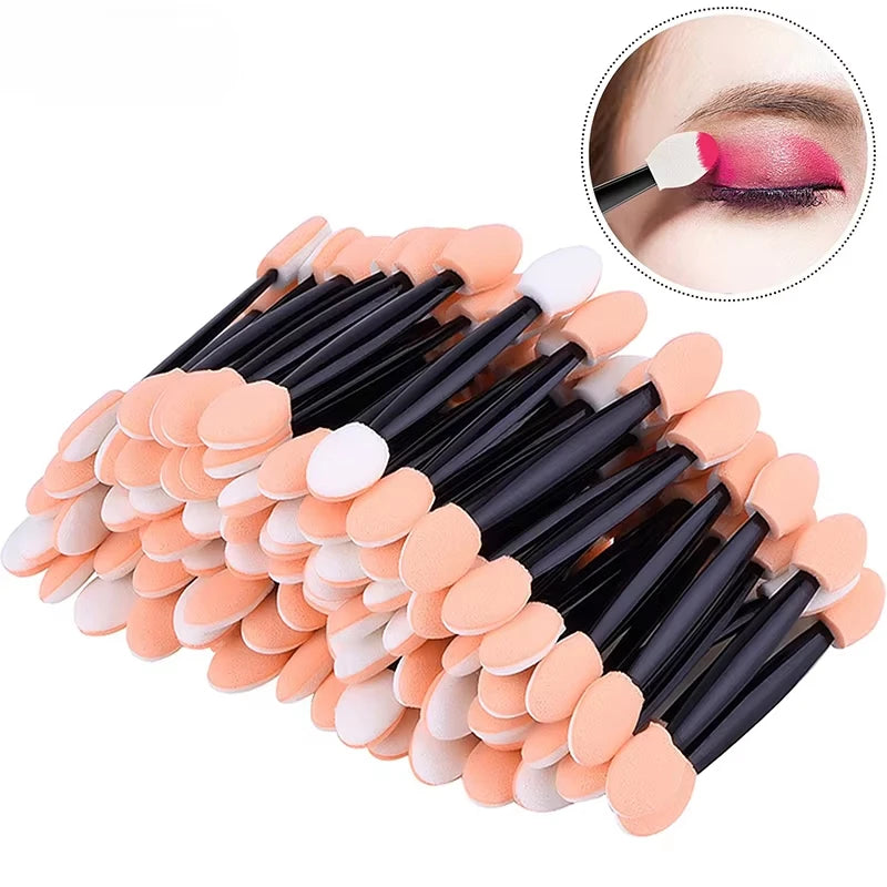 Disposable Double-Head Sponge Eyeshadow Applicators 10–50 Pack Eyeshadow Applicator QXL