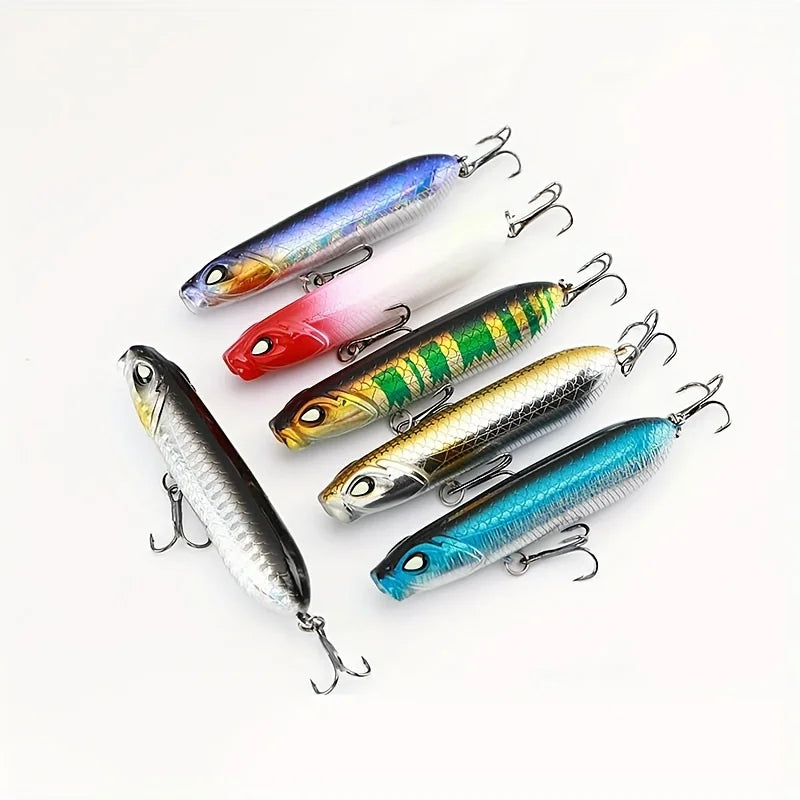 Z-Shape Topwater Pencil Lure 10cm 17g | Floating Fishing Bait Topwater Fishing Lure QXL