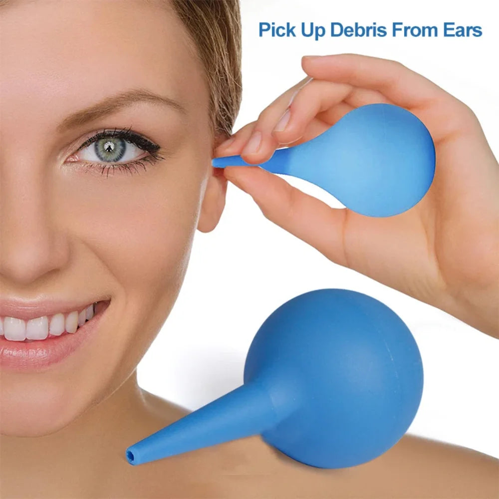 Ear Bulb Syringe | Soft Rubber Earwax Removal Cleaner Ear Cleaning Syringe QXL