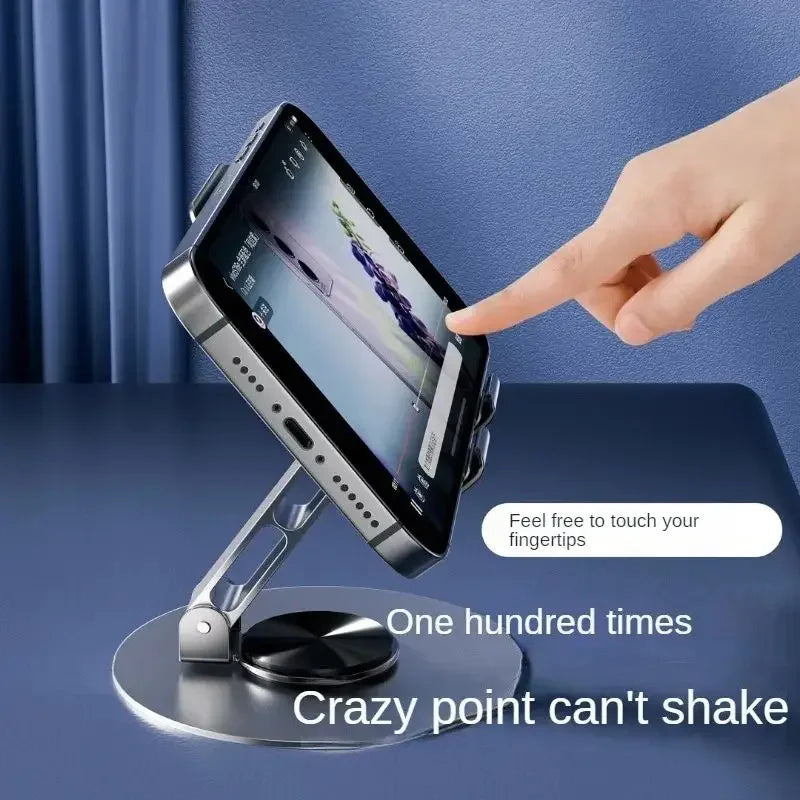 360° Rotating Foldable Metal Stand for iPad, Tablet & Phone Tablet & Phone Stand QXL