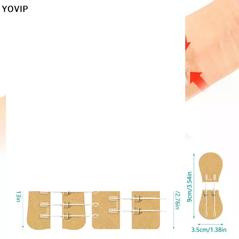 Zipper Wound Closure Bandage | Sutureless Hemostatic Patch Wound Closure Bandage QXL