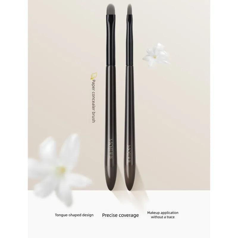 Moji L43 Flat Concealer Brush | Precision Makeup Tool Concealer Brush QXL