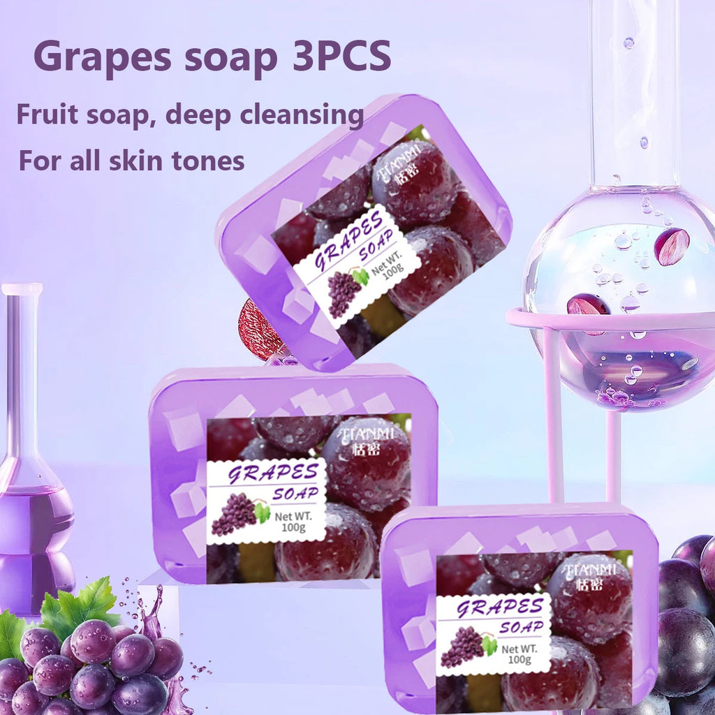 Grape Jelly Soap – Cleansing, Moisturizing Body Bar Body Cleansing Soap QXL