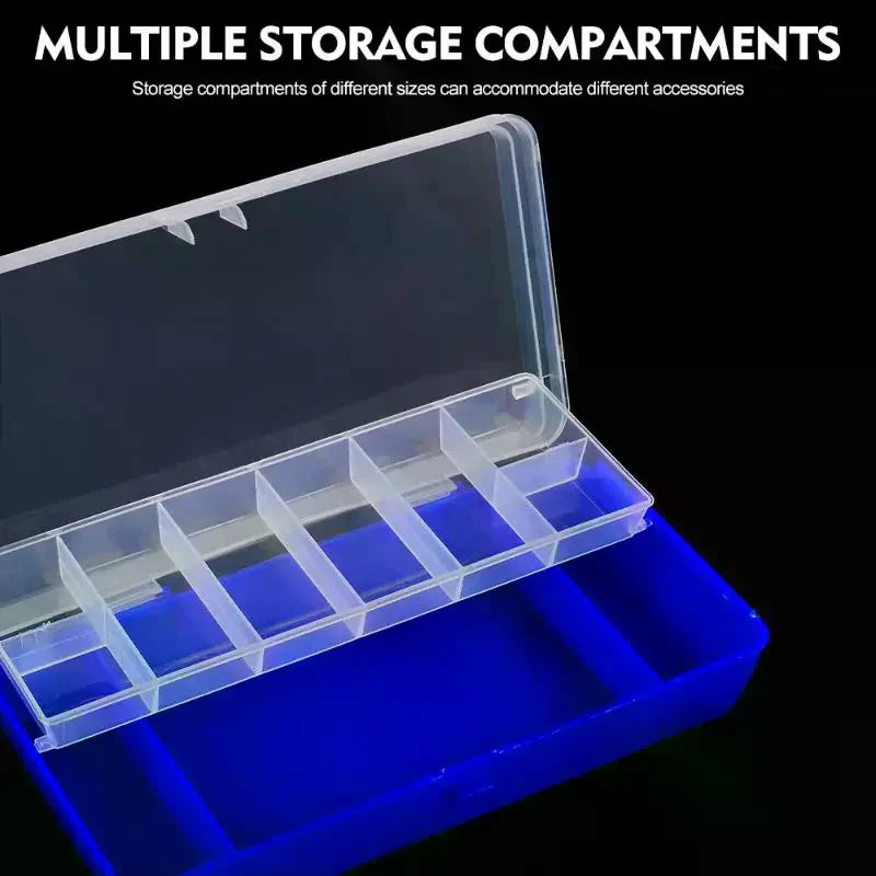 Double Layer Fishing Tackle Box | Portable Bait Organizer Fishing Tackle Box QXL