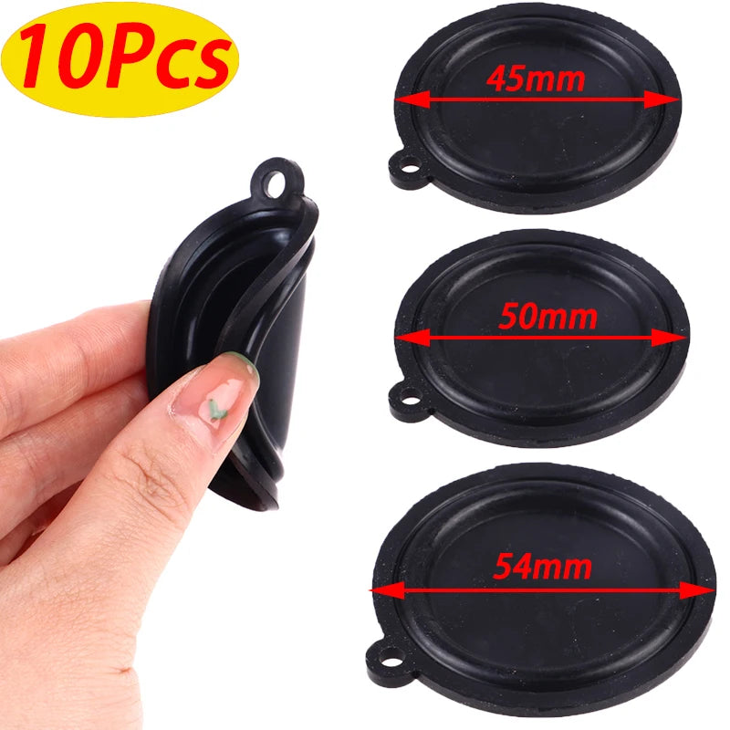 10-Pack Gas Water Heater Pressure Diaphragms | 4 Sizes Water Heater Parts QXL