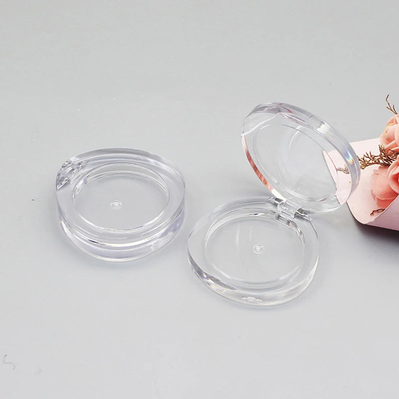 Empty Round Eyeshadow Blush Compact Case – DIY Travel Storage Cosmetic Storage Case QXL