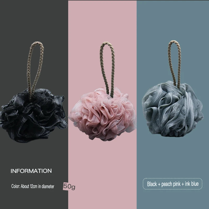 Soft Large Rayon Bath Sponge Ball | Foaming Back Scrubber Bath Sponge Ball QXL Three items