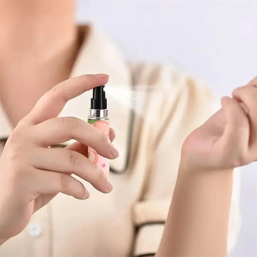 5ml Mini Refillable Perfume Spray Bottle | Flower Pattern Perfume Atomizer QXL
