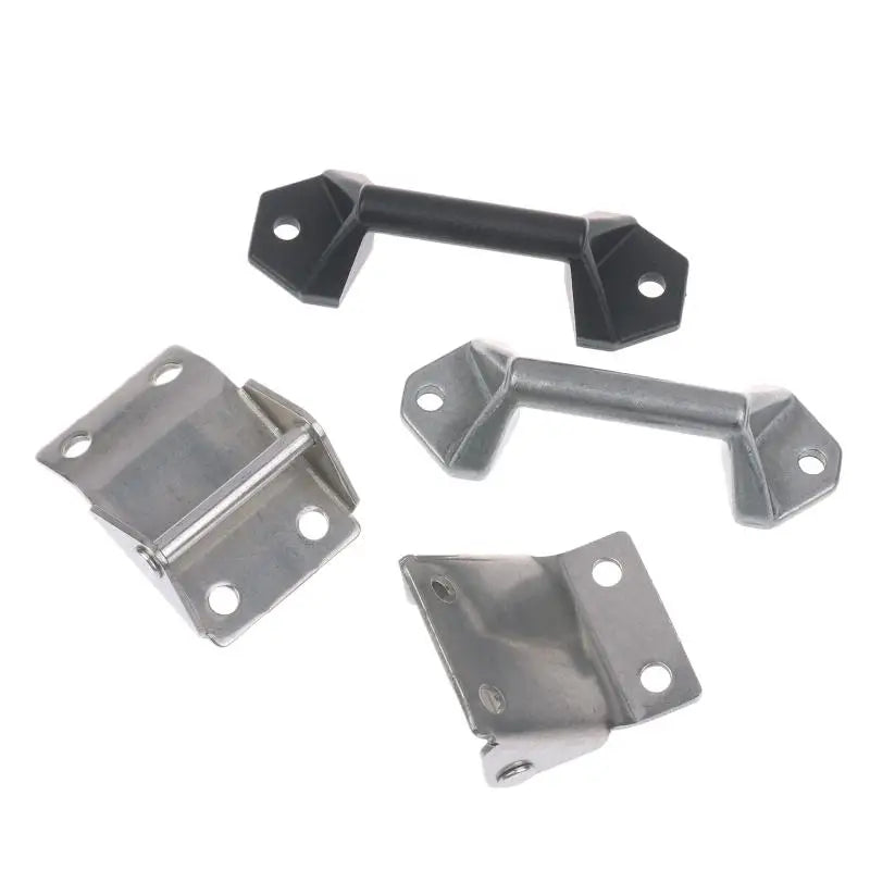 2-Pack Motorbike Side Box Strap Hooks & Rustproof Rope Buckles Motorcycle Strap Buckle QXL