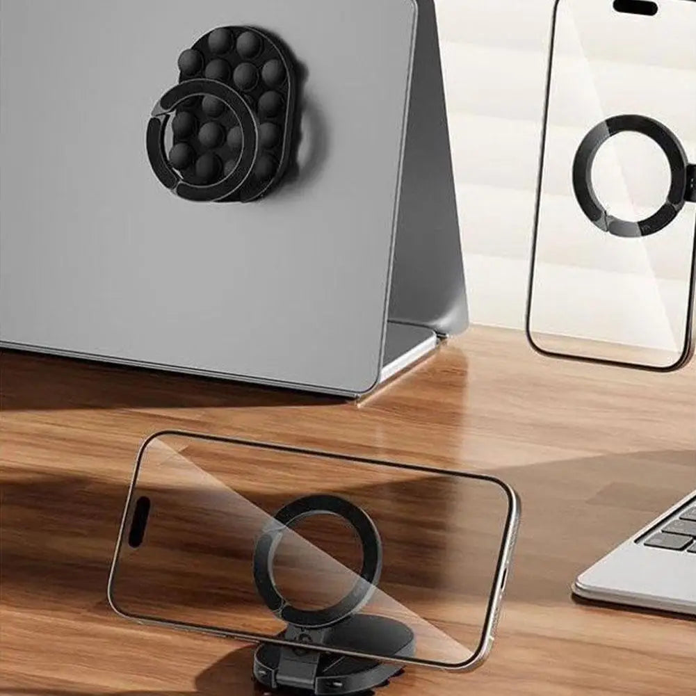 360° Magnetic Car Phone Mount | Foldable & Compact Holder Magnetic Car Mount QXL
