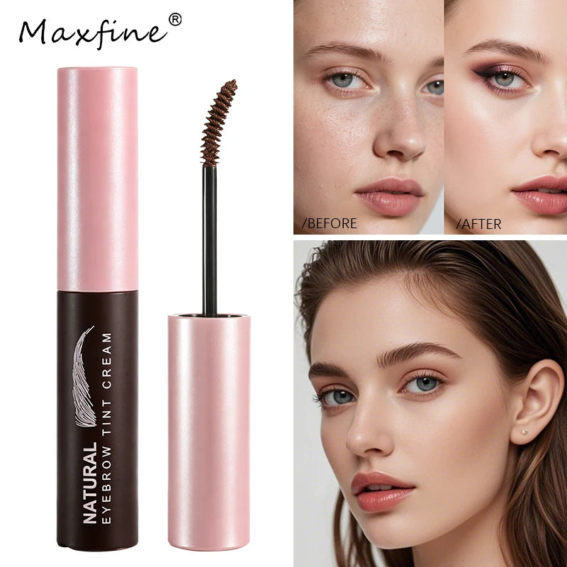 Waterproof Eyebrow Tint Cream | Long-Lasting Brow Mascara Eyebrow Tint Cream QXL