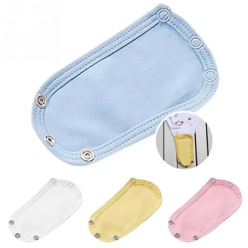 4-Pack Baby Bodysuit Snap Extenders | Soft Cotton Onesie Bodysuit Extender QXL