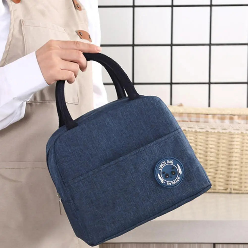 Insulated Lunch Bag Thermal Cooler Tote | Work, School & Camping Insulated Lunch Bag QXL