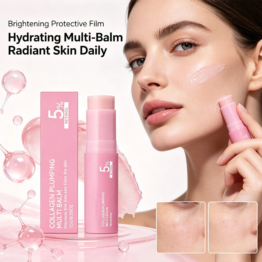 Moisturizing Skin Stick Balm – Face & Neck Hydrating Care 10g Moisturizing Skin Balm QXL
