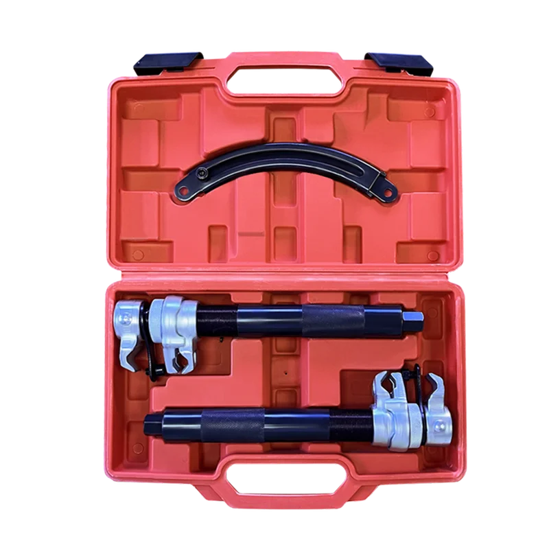 EAFC 3-Pc Shock Absorber Spring Compressor Safety Claw Tool Spring Compressor Tool QXL Brown