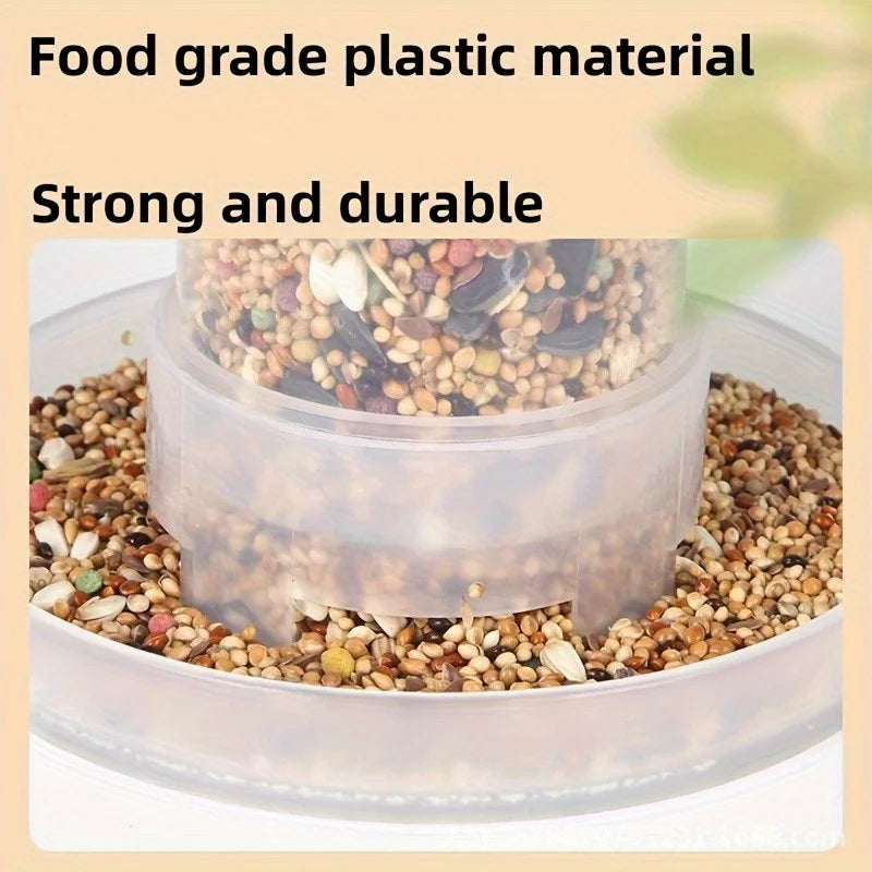 Automatic Bird Feeder & Water Dispenser – Parrots & Chickens Bird Feeder & Waterer QXL