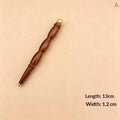 Sandalwood Brass Reflexology Massage Stick | Gua Sha Tool Reflexology Massage Stick QXL A