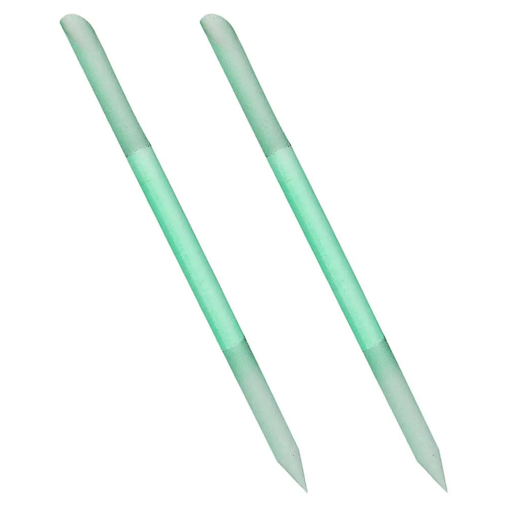 2-Pack Nano Glass Nail File & Buffer | Dual-Ended Manicure Glass Nail File Set QXL