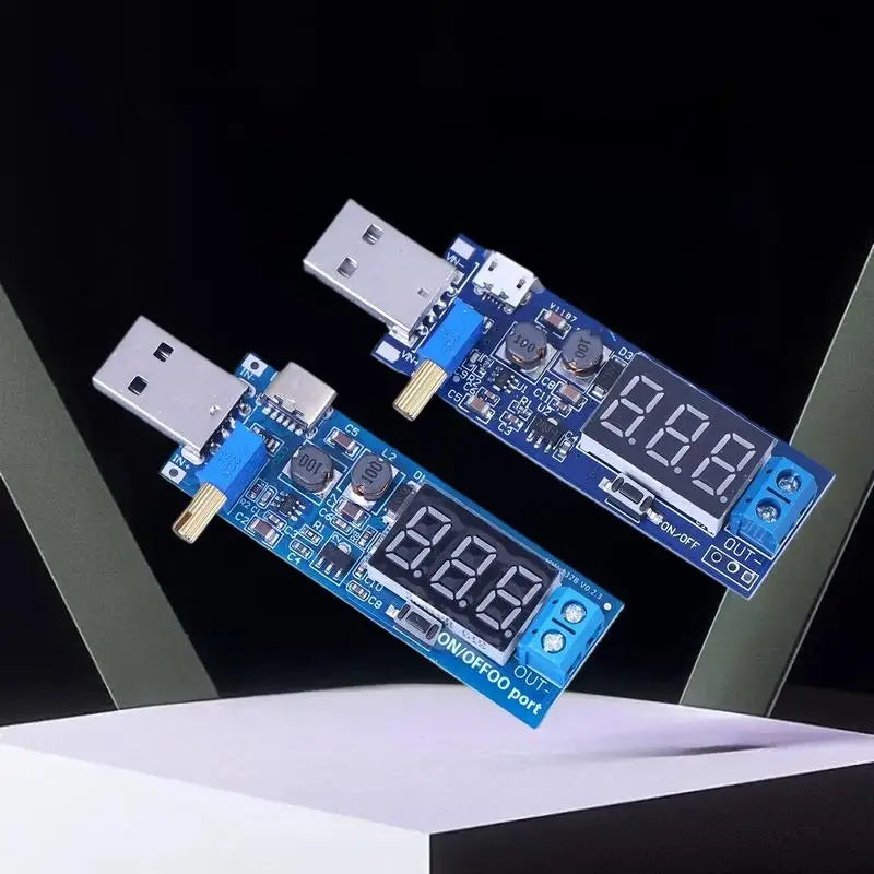 DC-DC Step Up/Down Boost Converter | Adjustable 1.2V–24V DC-DC Boost Converter QXL