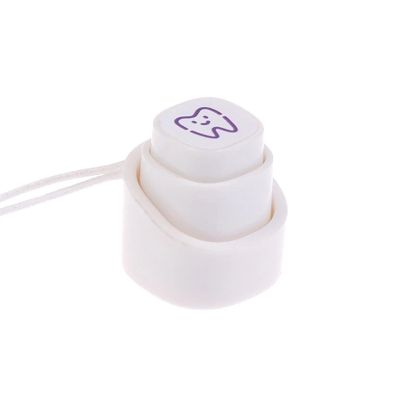 Cute Tooth Smiling Stamp | Fun Dentist Gift for Kids Novelty Craft Stamp QXL