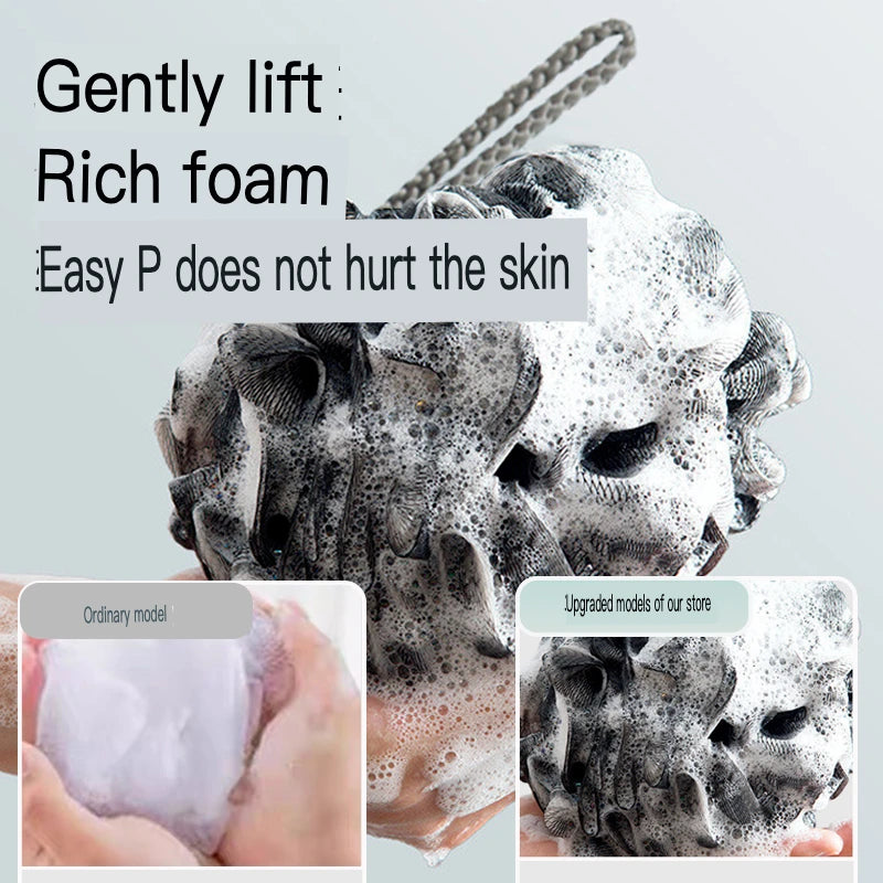 Soft Large Rayon Bath Sponge Ball | Foaming Back Scrubber Bath Sponge Ball QXL
