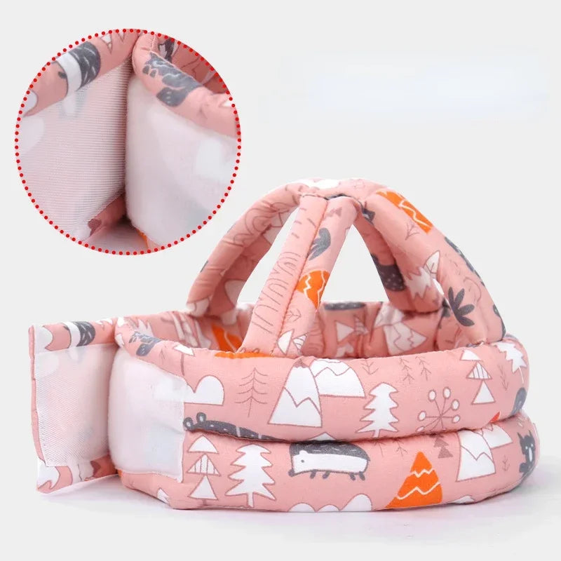 VVOCCI Baby Toddler Safety Head Cushion Hat | Cotton All Seasons Baby Safety Hat QXL