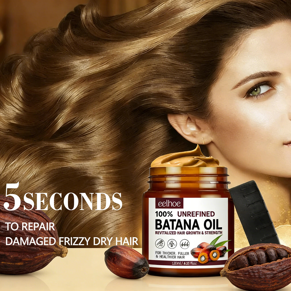 Eelhoe Batana Oil Hair Mask – Frizz Control & Deep Conditioning Hair Conditioning Mask QXL