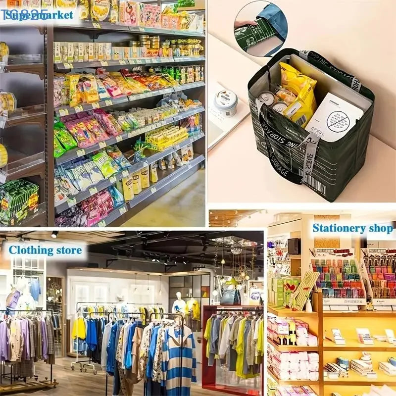 Waterproof PP Woven Reusable Shopping Bag | Large Capacity Reusable Shopping Bag QXL