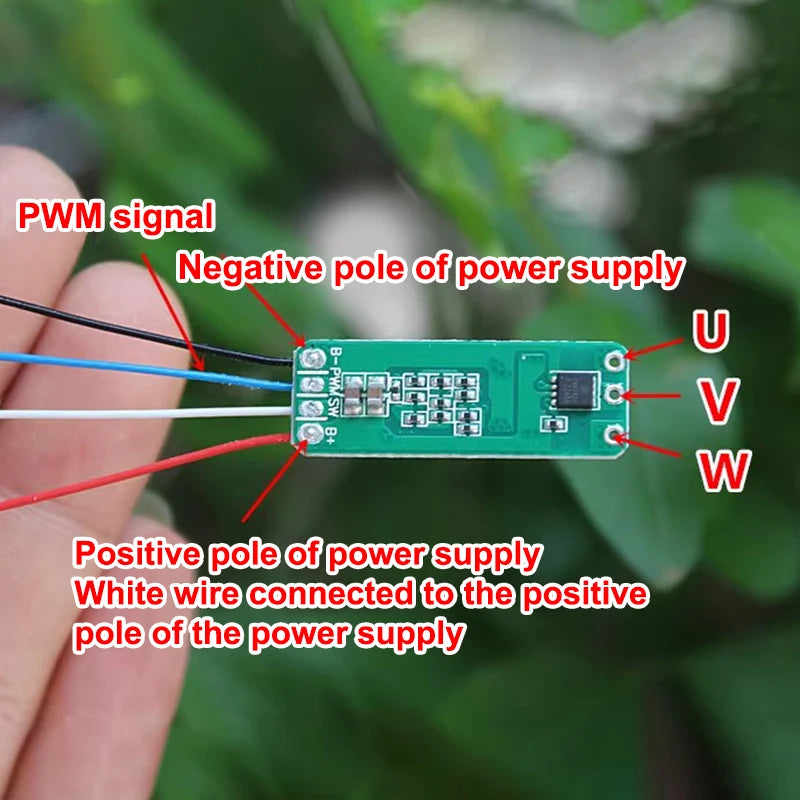 Mini 2S 7A–15A Brushless ESC Driver Board for RC Aircraft Brushless ESC Module QXL