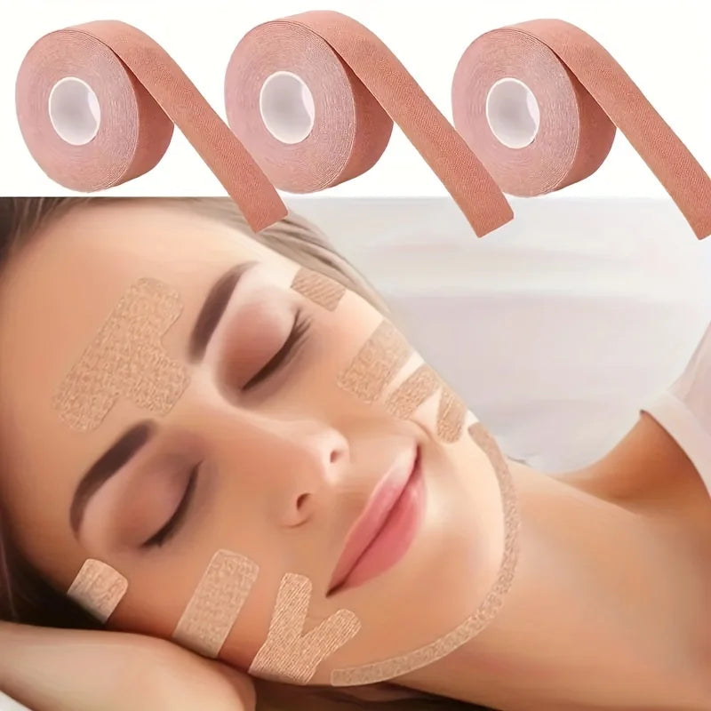 Facial Lifting Tape – Face & Neck Skin Tightening Stickers Facial Lifting Tape QXL