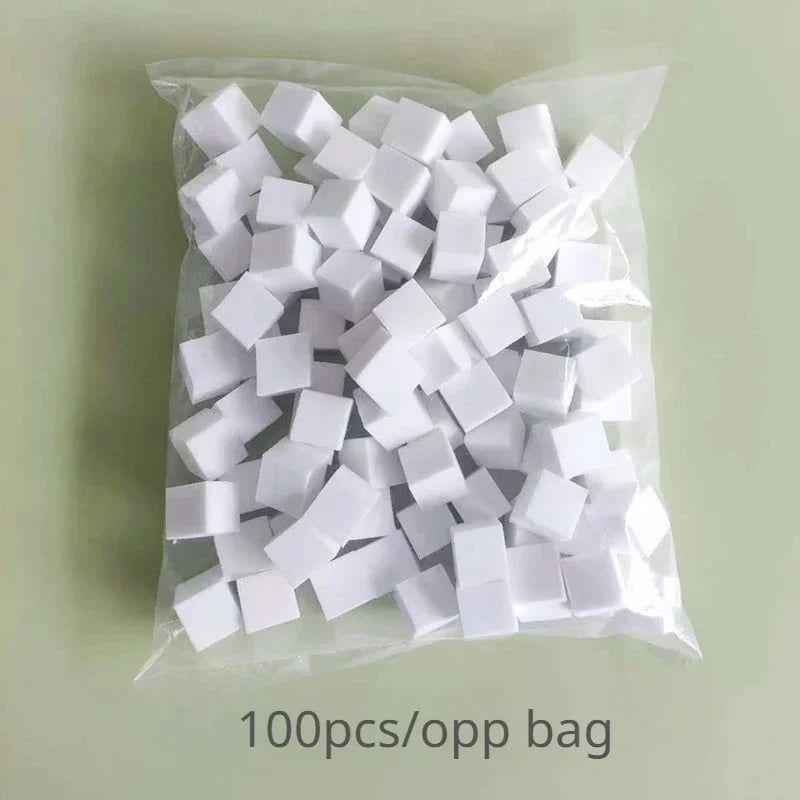 100-Pack Mini Square Powder Puffs | Wet & Dry Makeup Sponge Makeup Powder Puff QXL