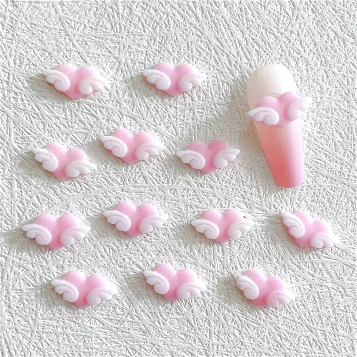 20-Pack Luminous Kawaii 3D Resin Nail Art Charms | DIY Manicure Nail Art Charms QXL
