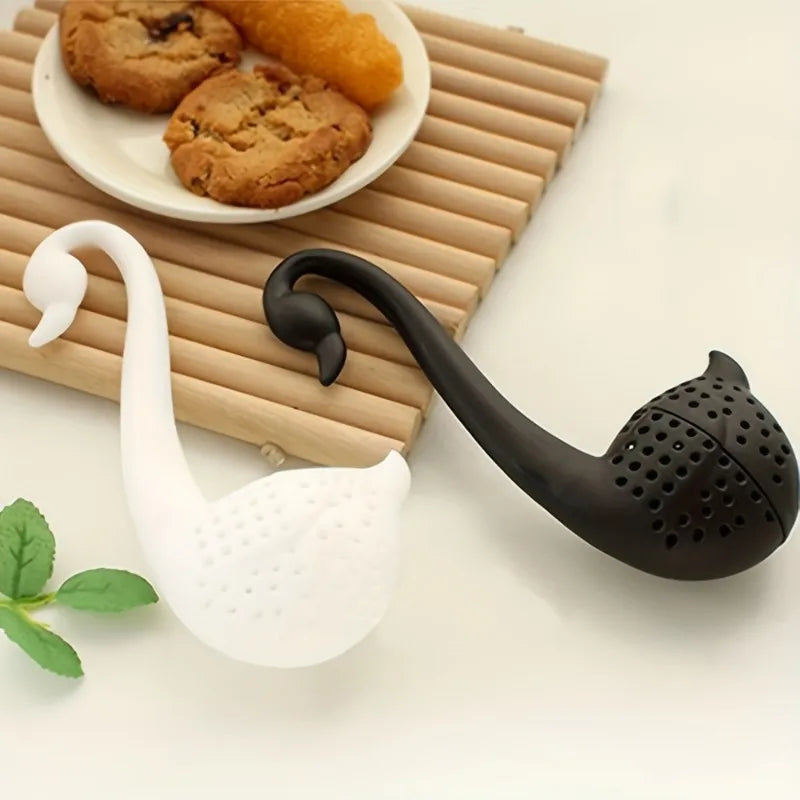 Swan-Shaped Tea Infuser | Loose Leaf & Blooming Tea Strainer Tea Infuser QXL 2pcs