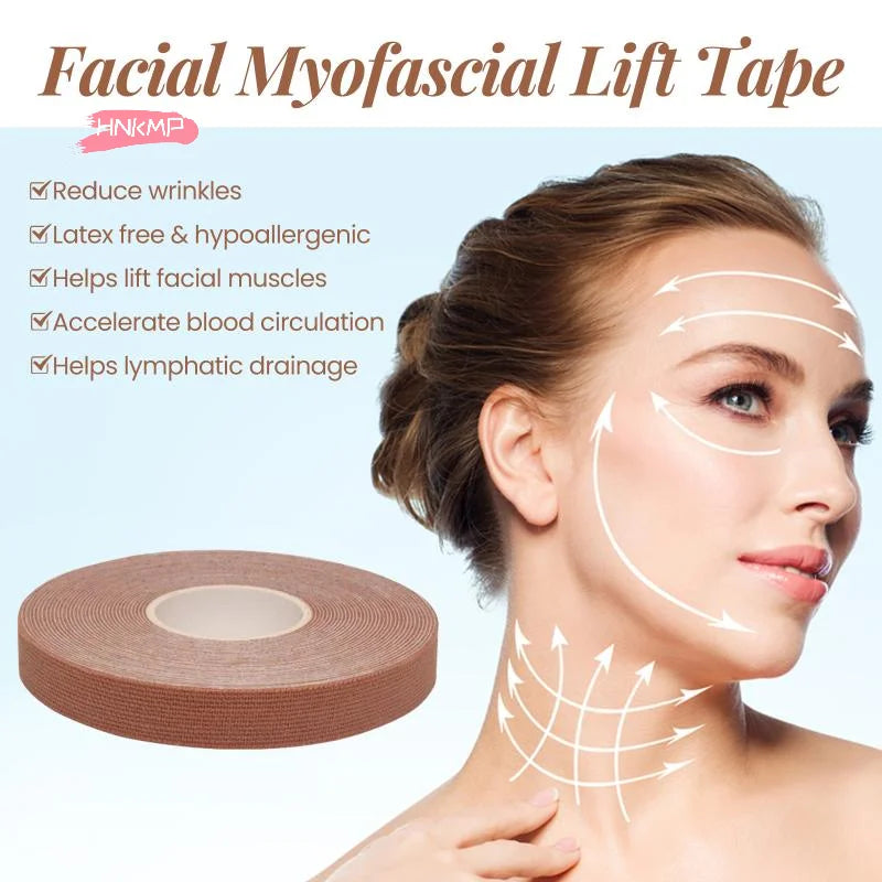 Facial Lifting Tape Roll | Forehead, Chin & Neck Firming Facial Lifting Tape QXL