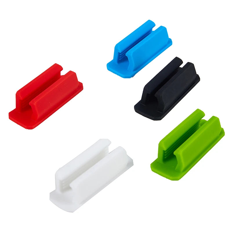 Self-Adhesive Silicone Pen Clip | Wall Mount Pen Holder Pen Clip Holder QXL
