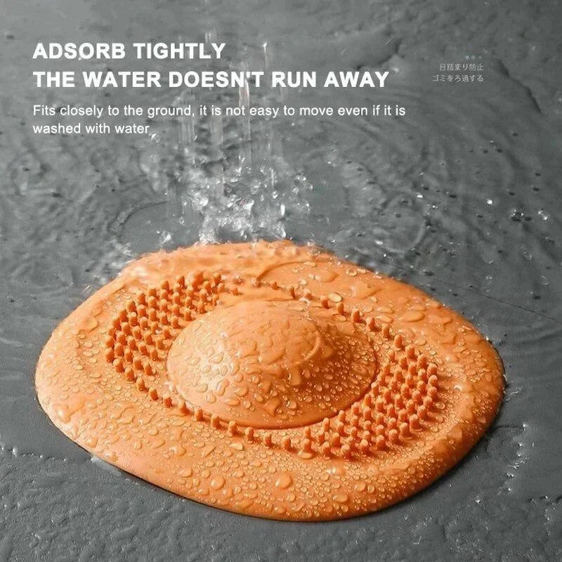 Silicone Hair Catcher Drain Strainer for Sink & Shower Drain Hair Catcher QXL