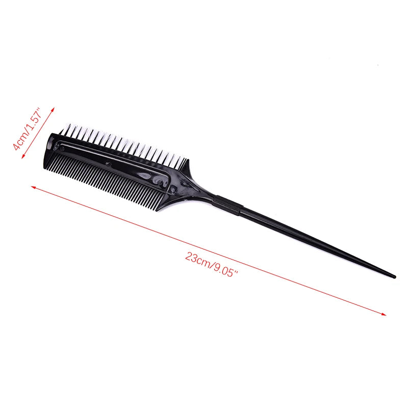 Double-Sided Hair Dye Comb & Tinting Brush | Coloring Tool Hair Dye Comb QXL onesize