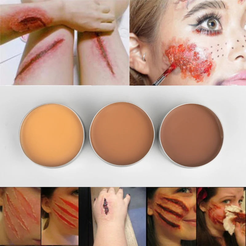 VERONNI Scar Wax SFX Makeup | Halloween Wound Body Paint SFX Makeup Wax QXL